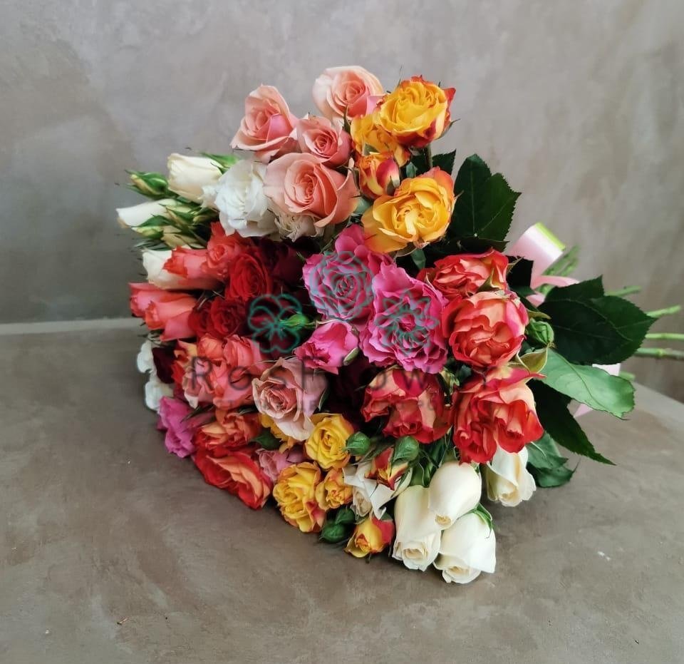 Букет цветов из: Розы в Смоленской