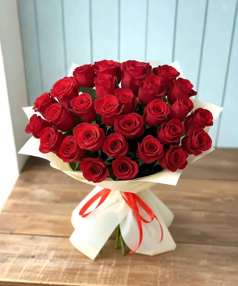 Букет 29 Красных роз в Смоленской