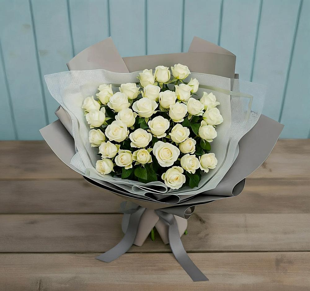 Букет Белоснежная нежность в Смоленской