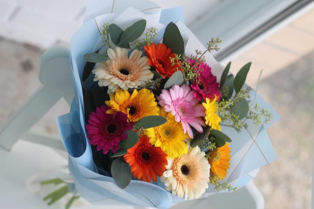 Букет цветов из: Герберы в Смоленской