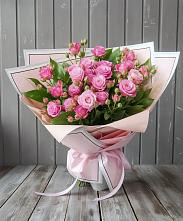 Букет Розовый кустик в Смоленской