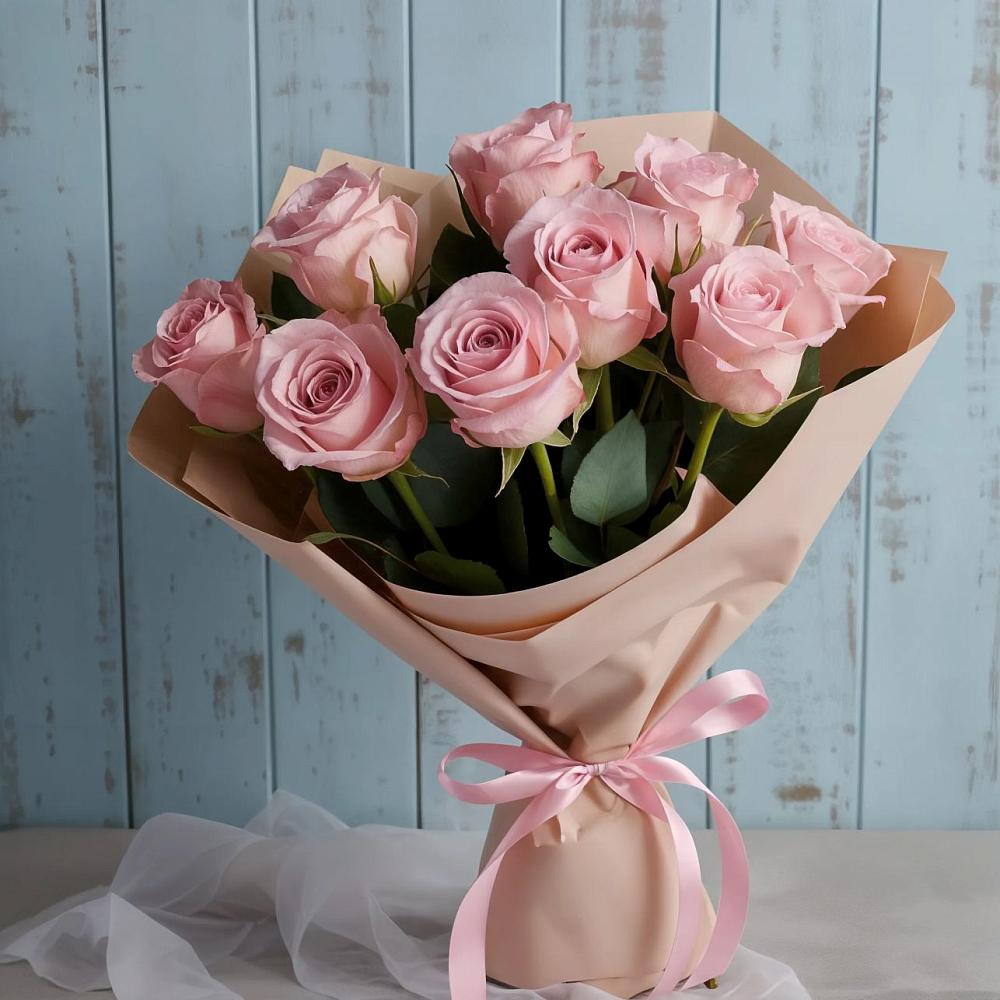 Букет цветов из: Розы в Смоленской