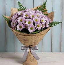 Букет цветов из:  Хризантемы в Смоленской