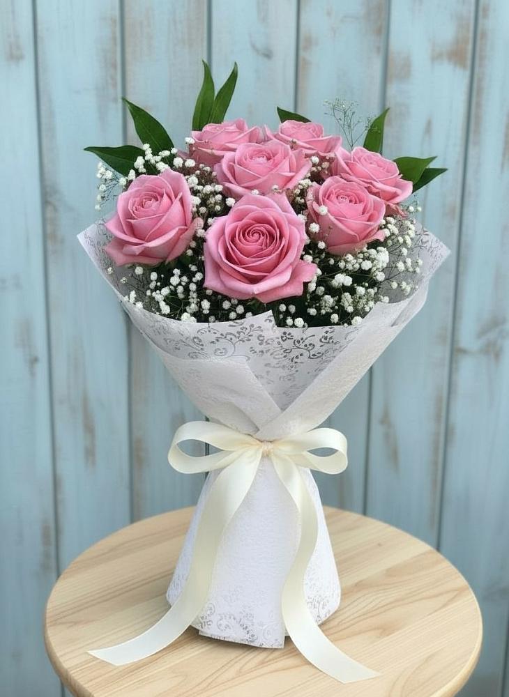 Букет цветов из: Розы в Смоленской