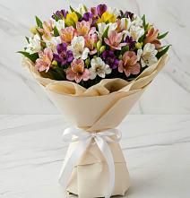 Букет цветов из:  Альстромерии #REPLACE_PRED# Смоленской