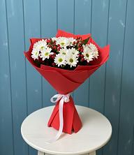 Букет цветов из:  Хризантемы в Смоленской