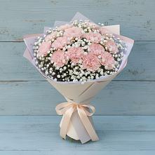 Букет цветов из:  Гвоздики в Смоленской