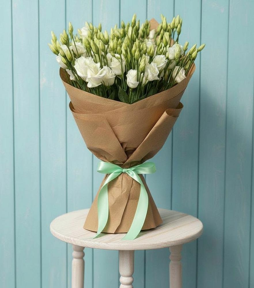 Букет цветов из: Лизиантусы в Смоленской