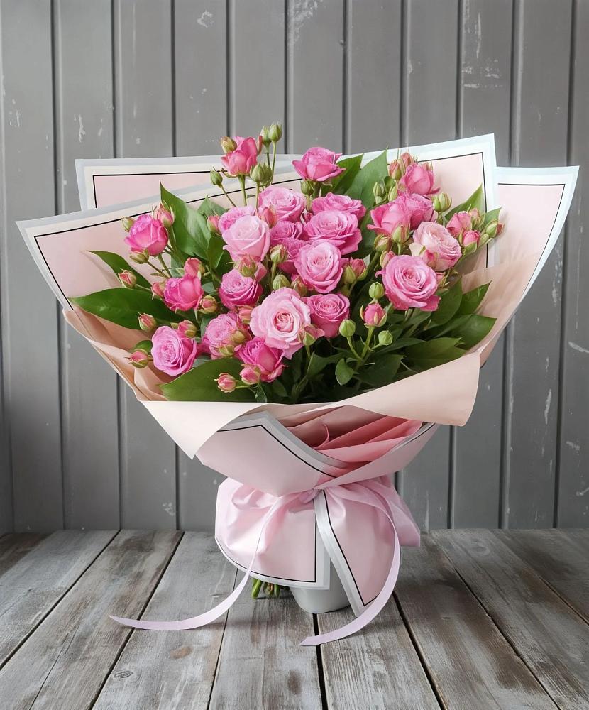 Букет Розовый кустик в Смоленской