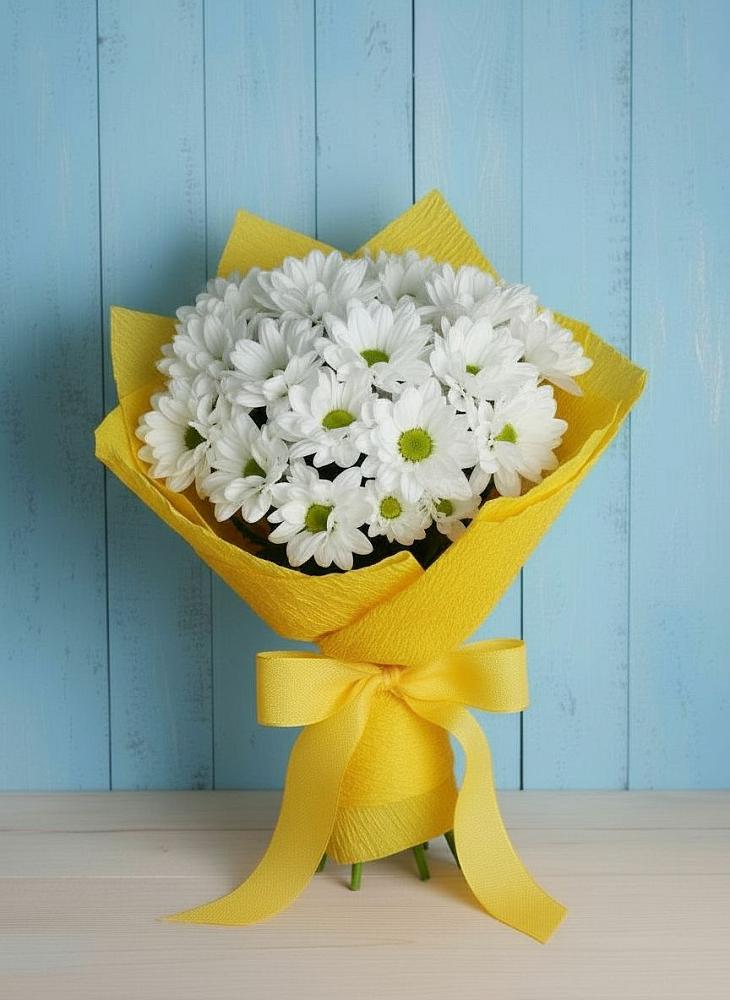 Букет цветов из: Хризантемы в Смоленской