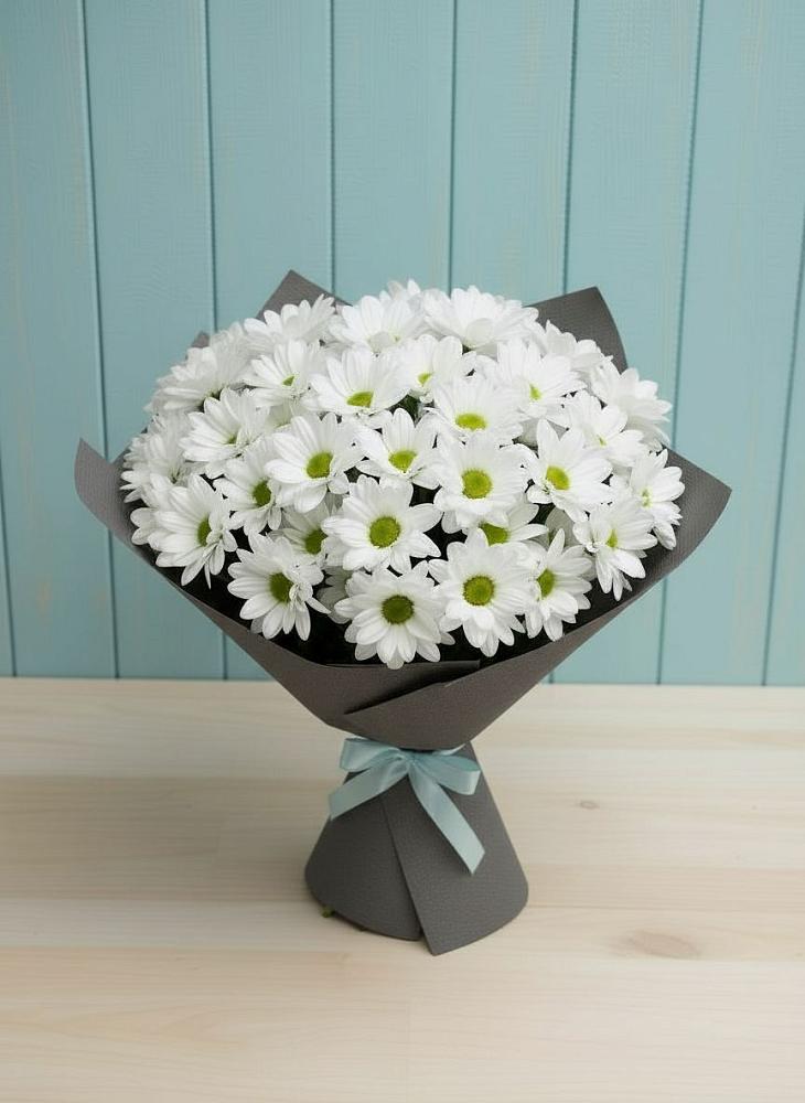 Букет цветов из: Хризантемы в Смоленской