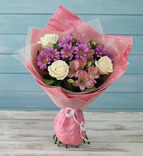 Букет цветов из:  Герберы #REPLACE_PRED# Смоленской