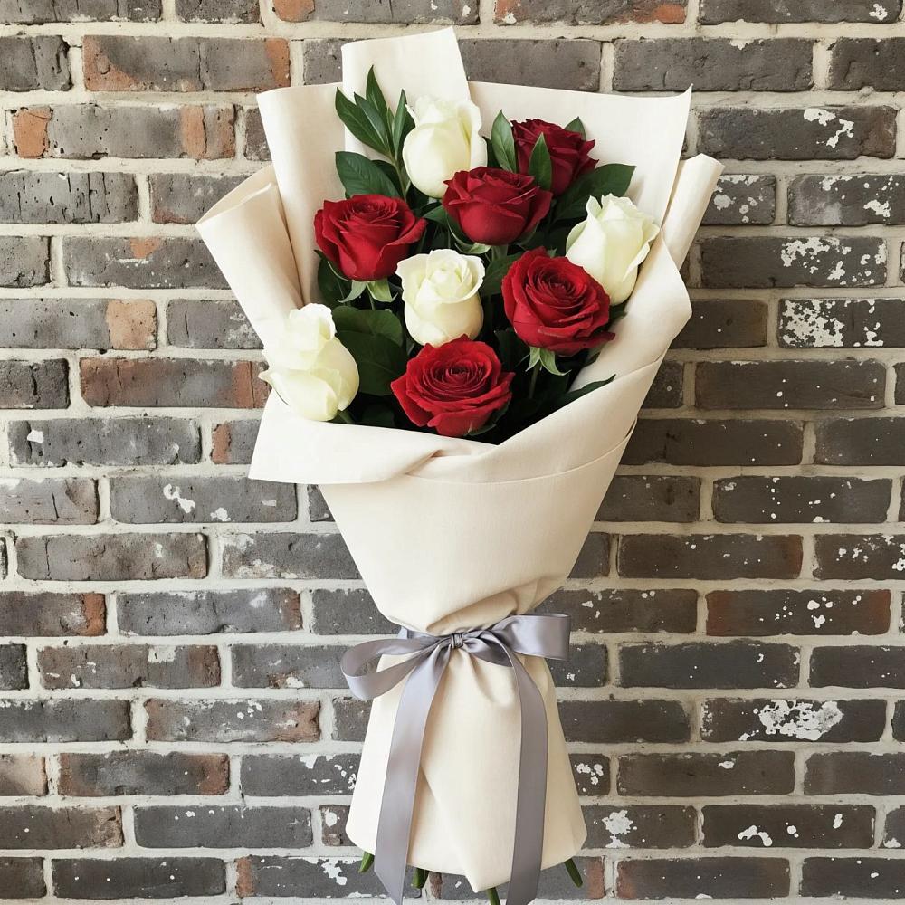 Букет цветов из: Розы в Смоленской