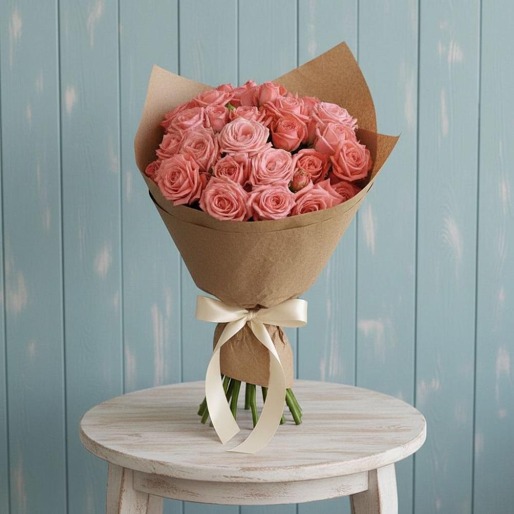 Букет цветов из: Розы в Смоленской