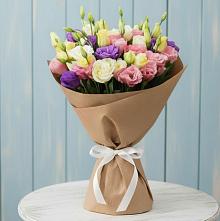 Букет цветов из:  Лизиантусы #REPLACE_PRED# Смоленской