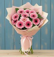 Букет цветов из:  Герберы в Смоленской