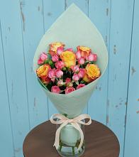 Букет цветов из:  Розы в Смоленской