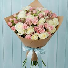 Букет цветов из:  Розы #REPLACE_PRED# Смоленской
